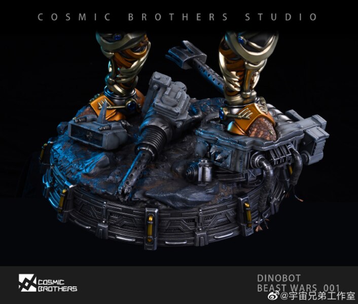 Cosmos Brothers Studio Beast Wars Dinobot Statue  (9 of 9)